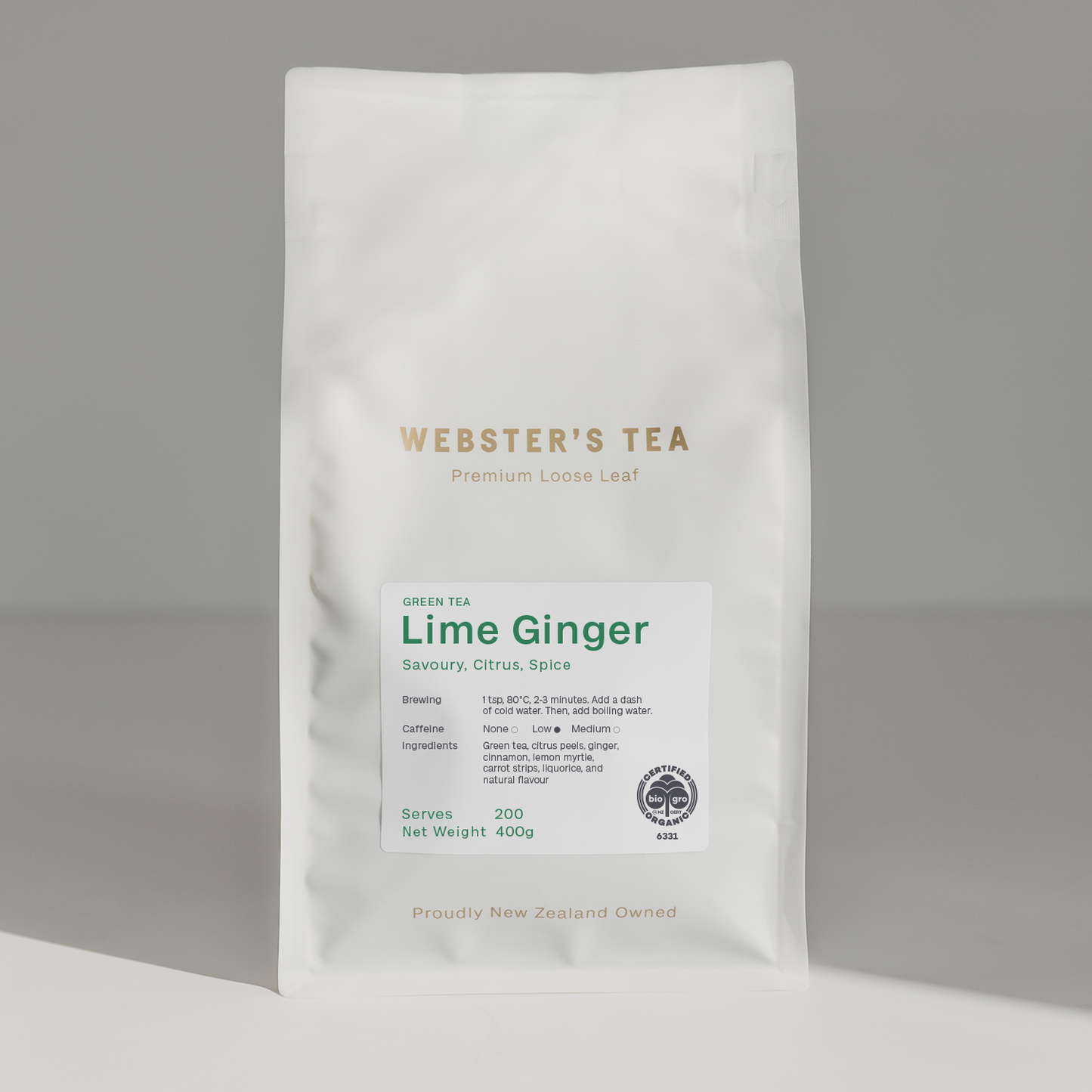 Lime Ginger (200 Serves)